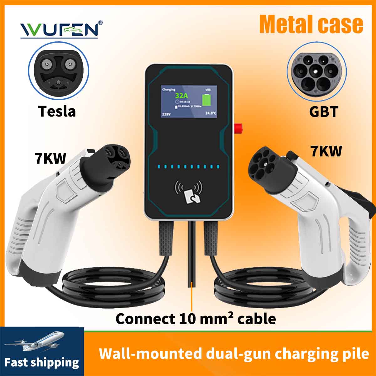 Ev Charging Pile - Cargador de Pared WUFEN EVSE para
