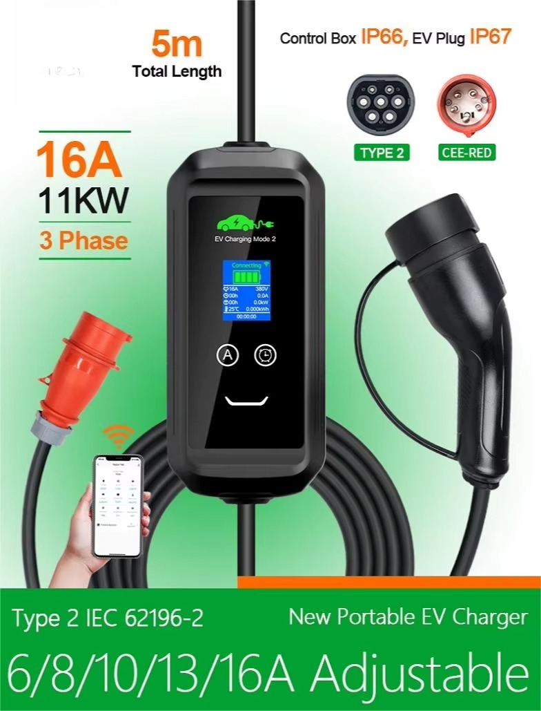 Cargador Portátil para Vehícul - Ev Charger reseña y precio