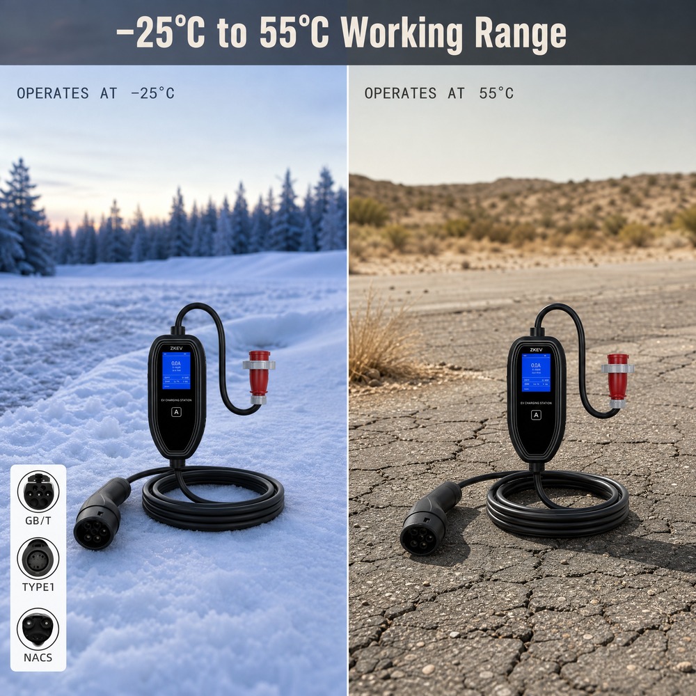 Cargador portátil para vehícul - Home Ev Charger reseña y precio