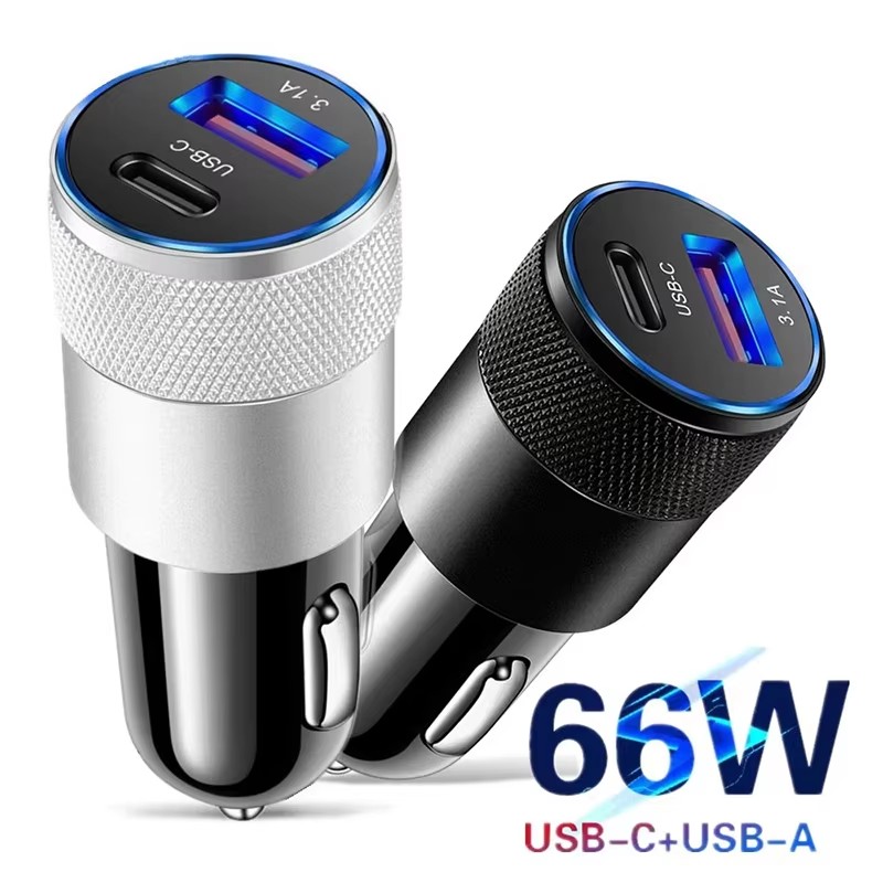 Cargador de coche USB de 66 W, - Fast Ev Charger reseña y precio
