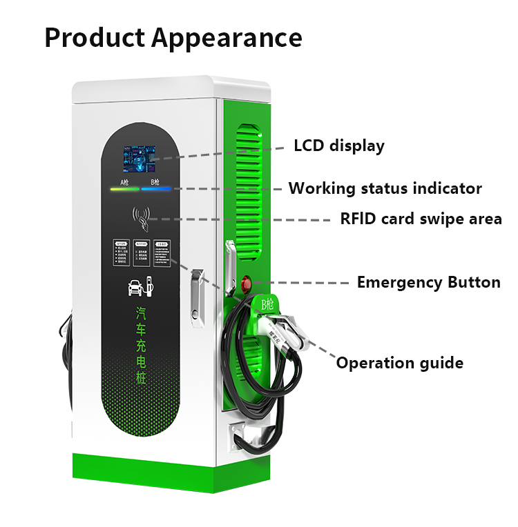 Estaciones de Carga Rápida CC  - Ev Charger reseña y precio